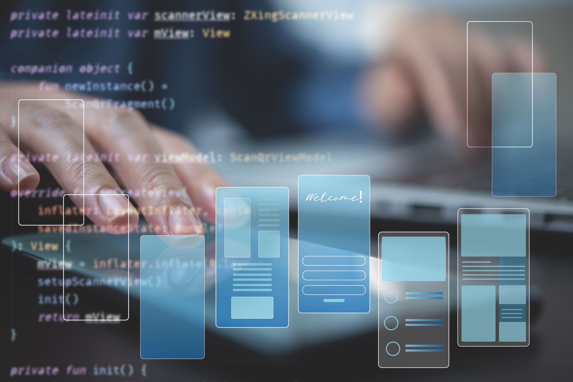 UX UI, diseños de interfaz de usuario de aplicaciones móviles